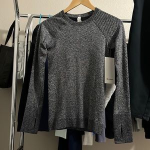 SOLD NWT Lululemon Rest Less Pullover Gray Size 4